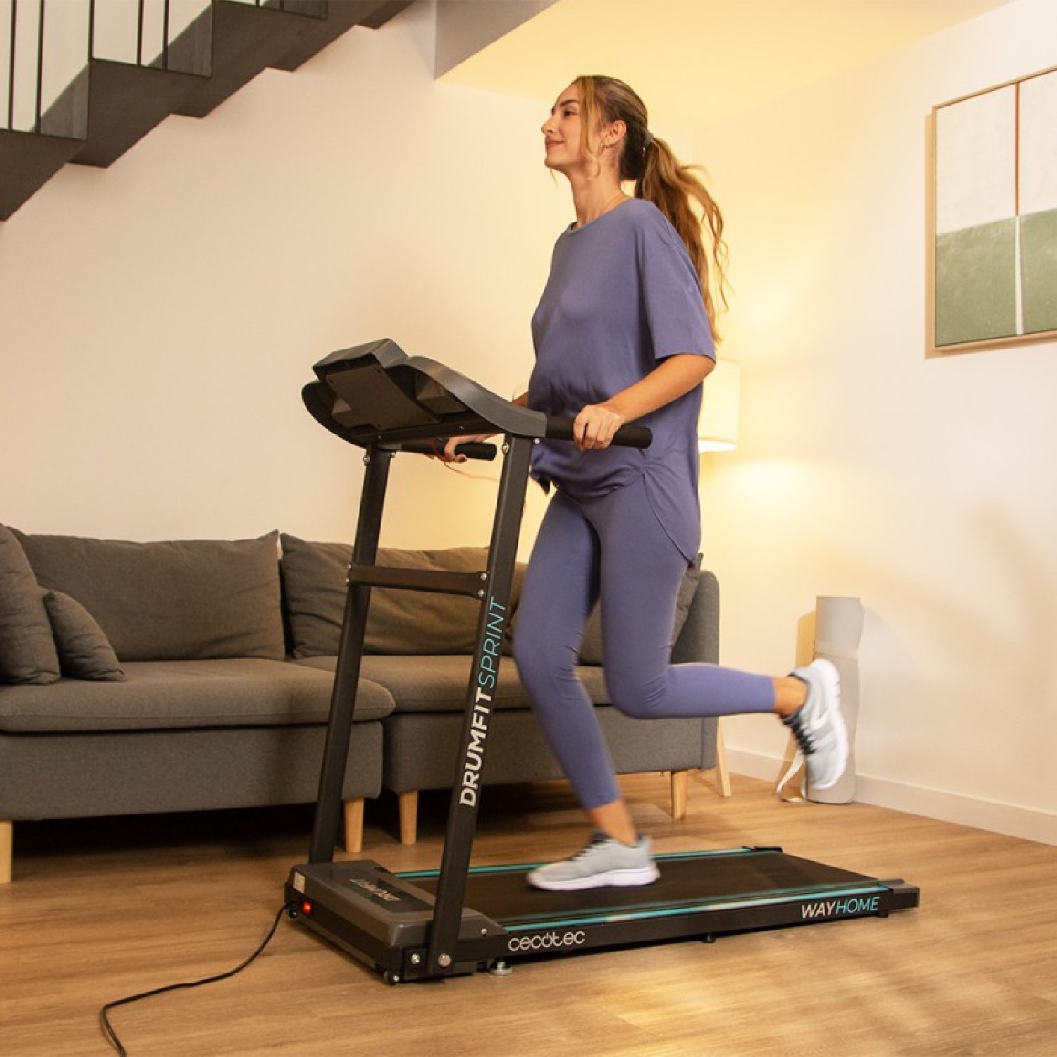 Cecotec Cinta De Correr Drumfit Wayhome 1000 Sprint_1