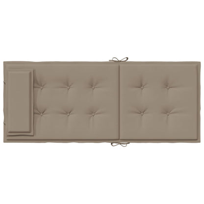 Vidaxl Cojines De Silla Con Respaldo Alto 6 Uds Tela Oxford Gris Taupe_5