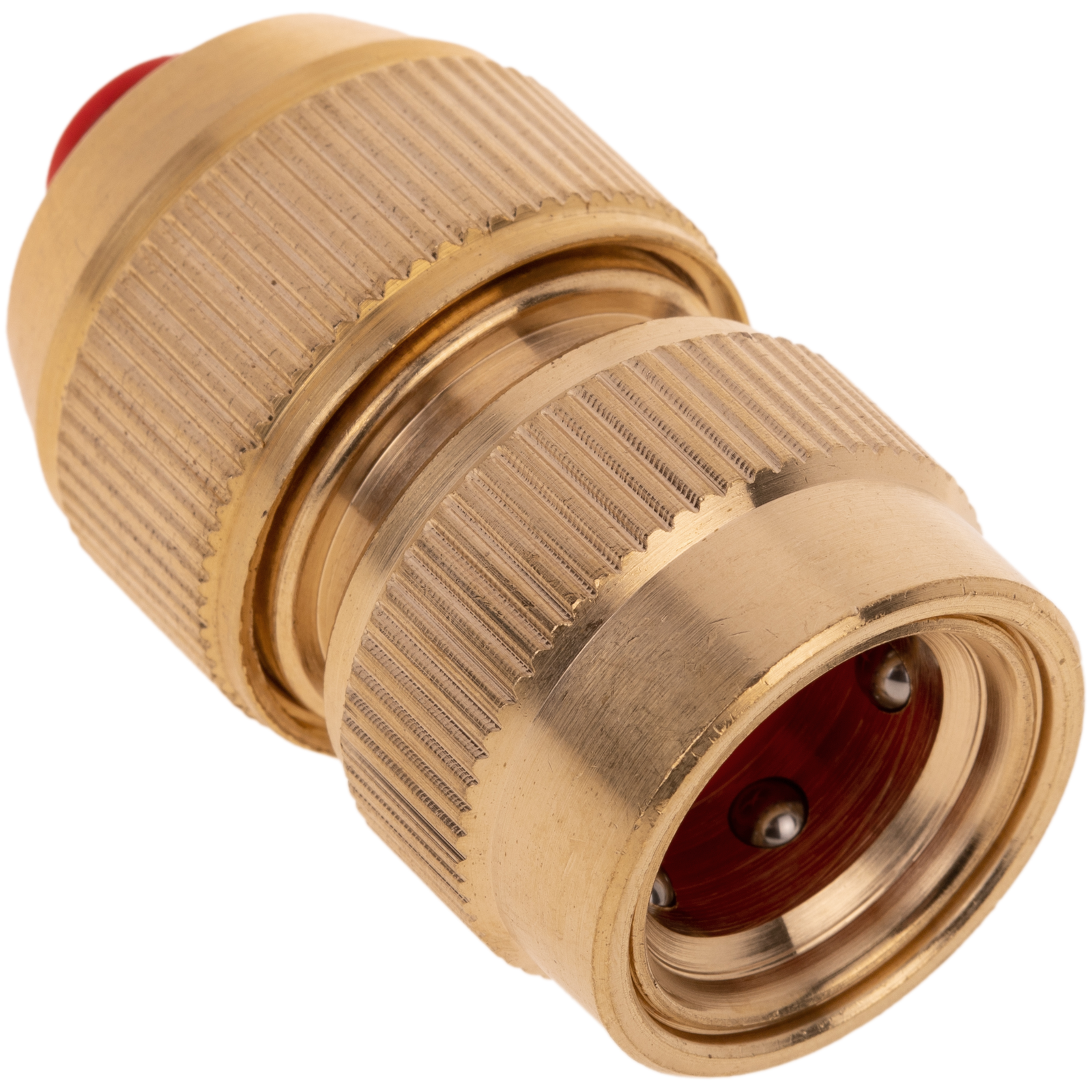 Enlace Rápido Stop De 15 Mm De Latón Zincado Para Instalación De Agua_1