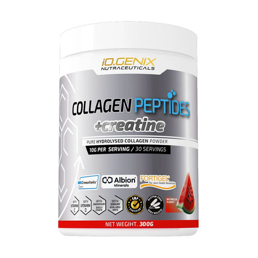 Collagen Peptides + Creatine - 300g - Sandia - Colágeno - Io.genix_0