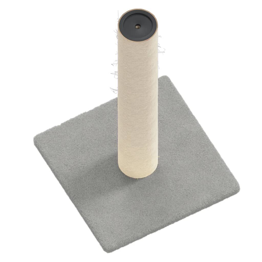 Vidaxl Poste Rascador Para Gatos Gris Claro 22x22x45 Cm_3