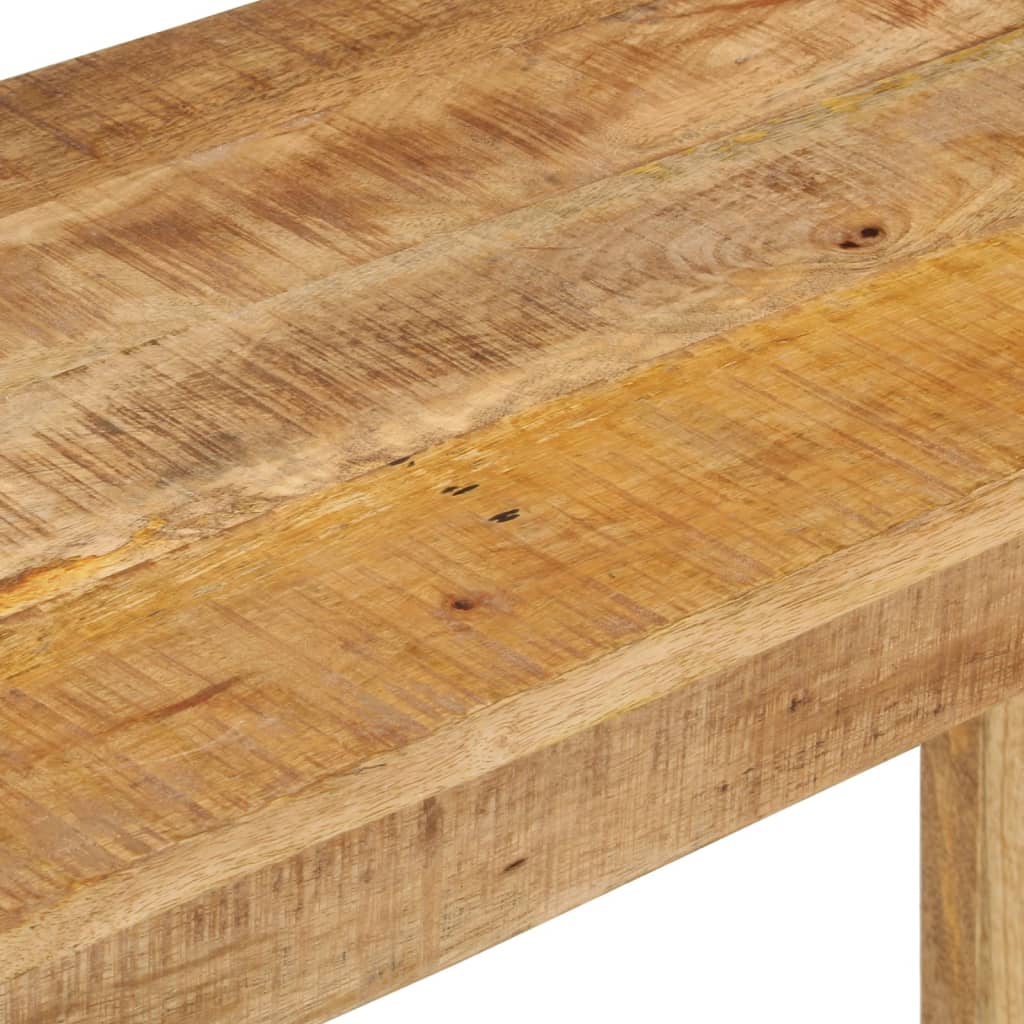 Mesa Consola De Madera De Mango Rugosa 110x35x76 Cm_3
