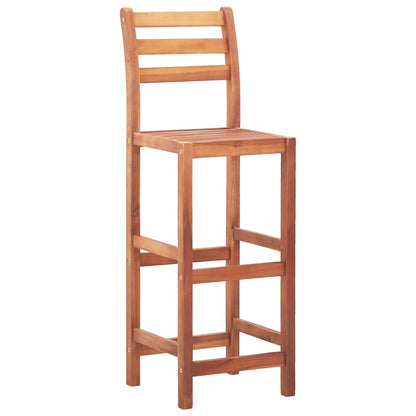 Sillas De Cocina 4 Unidades Madera Maciza De Acacia_0