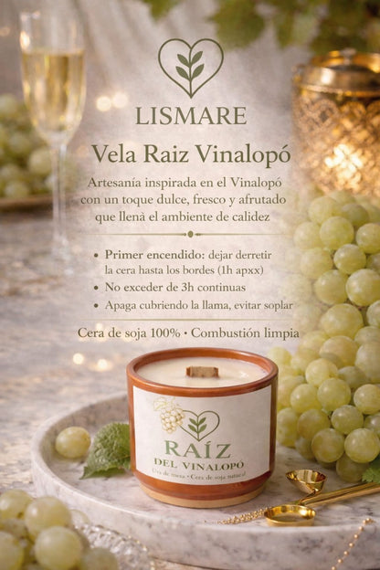 Vela De Soja  Raíz Del Vinalopó  150 gr_2