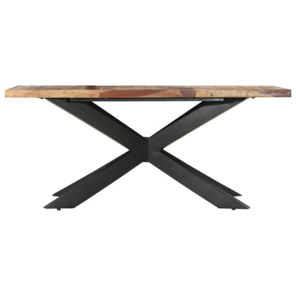 Mesa De Comedor De Madera Maciza De Sheesham 180x90x76 Cm_0