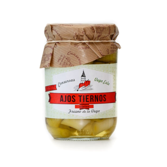 Ajetes Al Natural Tarro De Cristal 314 Ml 12 Tarros_0