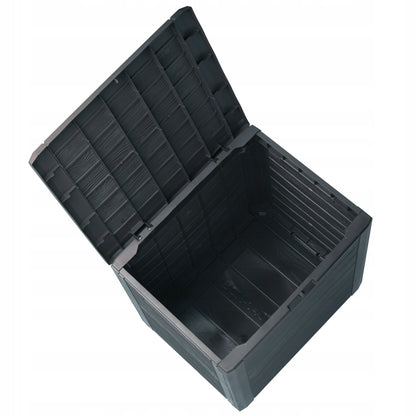 Baúl De Jardín Woodebox 140l., Dimensiones (mm) 585x460x550, Color Antracita_3