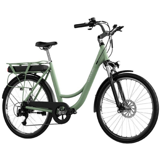 Bicicleta Eléctrica De Ciudad Capital. 80 Km De Autonomía, Batería 468 Wh,_0