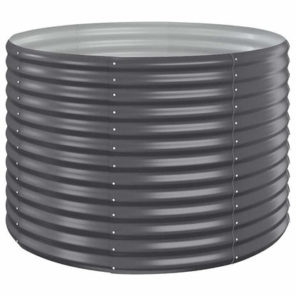 Jardinera Arriate Acero Galvanizado Antracita 100x100x68cm_0