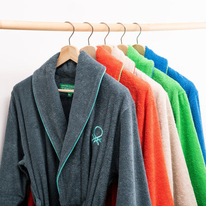 Albornoz S/m 360gsm 100% Algodón (rojo)_4