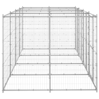 Perrera De Exterior De Acero Galvanizado 9,68 M²_2