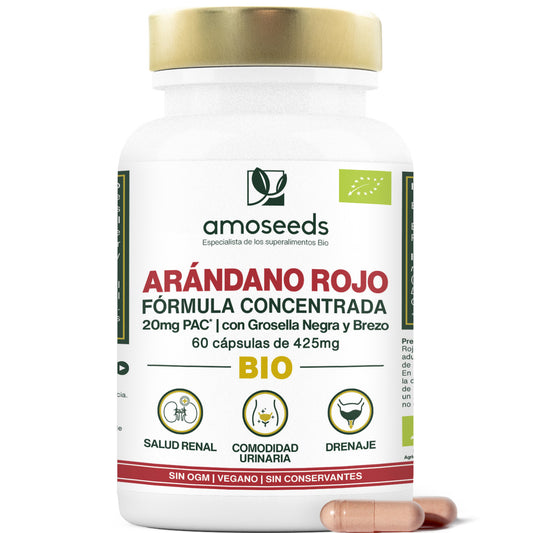 Arándano Rojo Bio, Fórmula Con Grosella Negra Y Brezo | 60 Cápsulas_0