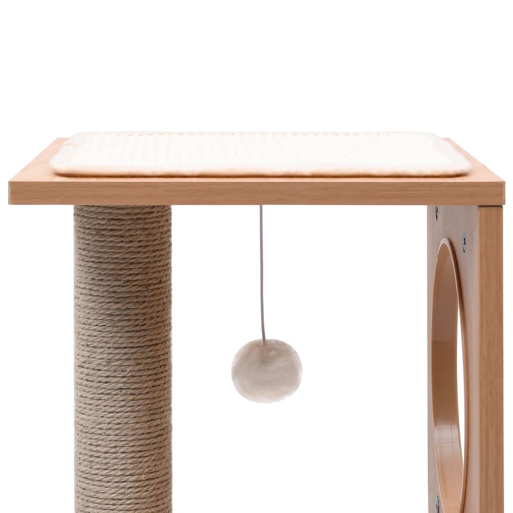 Vidaxl Rascador Para Gatos Con Alfombra Rascadora De Sisal 60 Cm_4