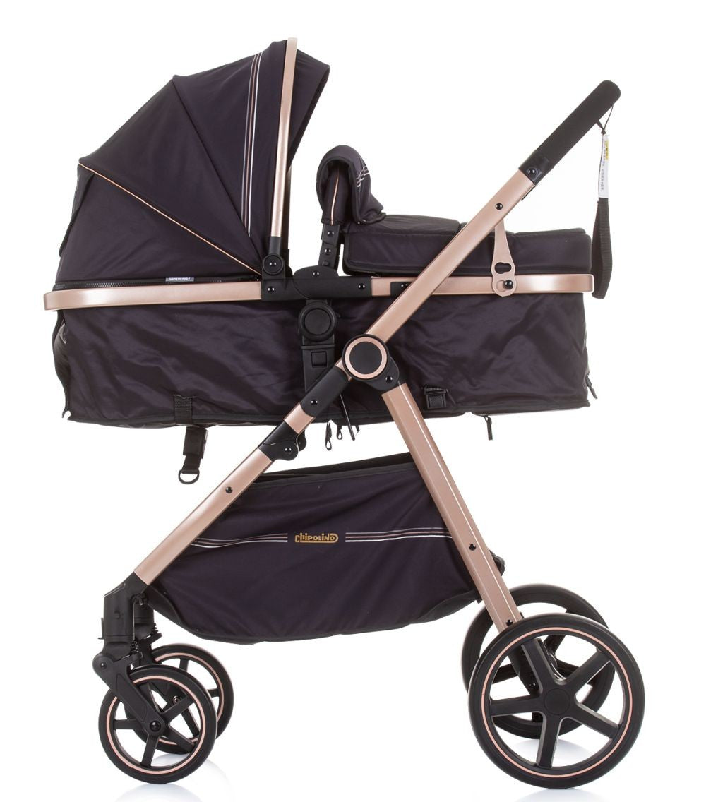 Carrito De Bebé Duo Convertible Misty Hasta 22 Kg Ebony_1