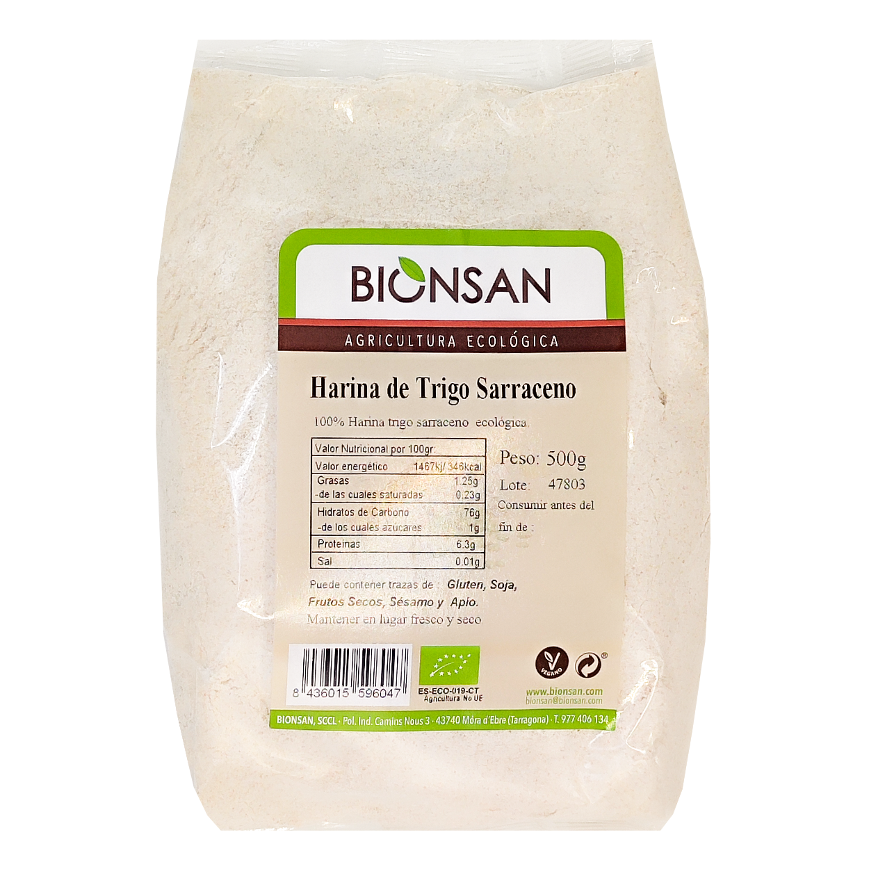 Harina De Trigo Sarraceno Ecológica 500gr_0