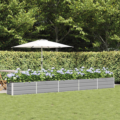 Jardinera Gris Claro 480 X 50 X 45 Cm Acero Galvanizado_1