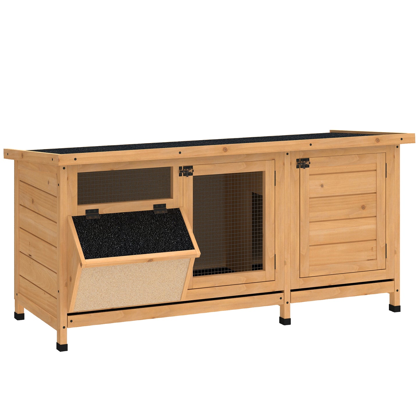 Pawhut Conejera De Madera_0