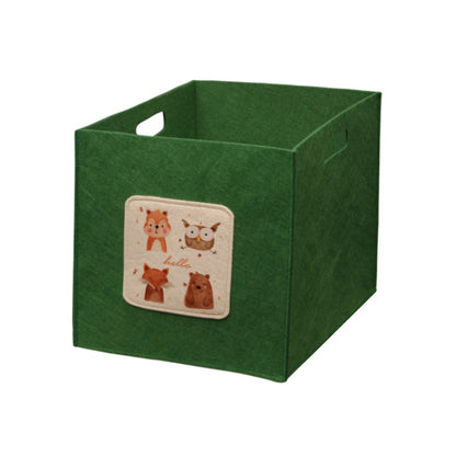 Organizador Infantil Con Asas Verde Y Rojo_3