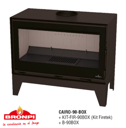 BRICOSOL INSERTABLE DE LEÑA BRONPI MODELO CAIRO 90 - KIT VERMICULITA_1