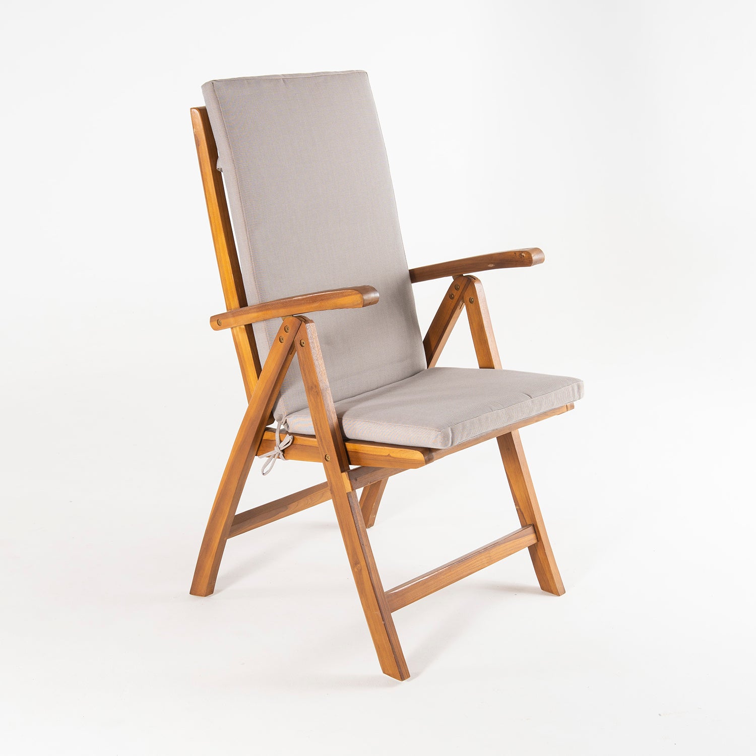 Cojín Para Sillón De Jardín Reclinable Estándar Lux Color Capuccino, Tamaño 114x48x5 Cm, Repelente Al Agua, Desenfundable_4