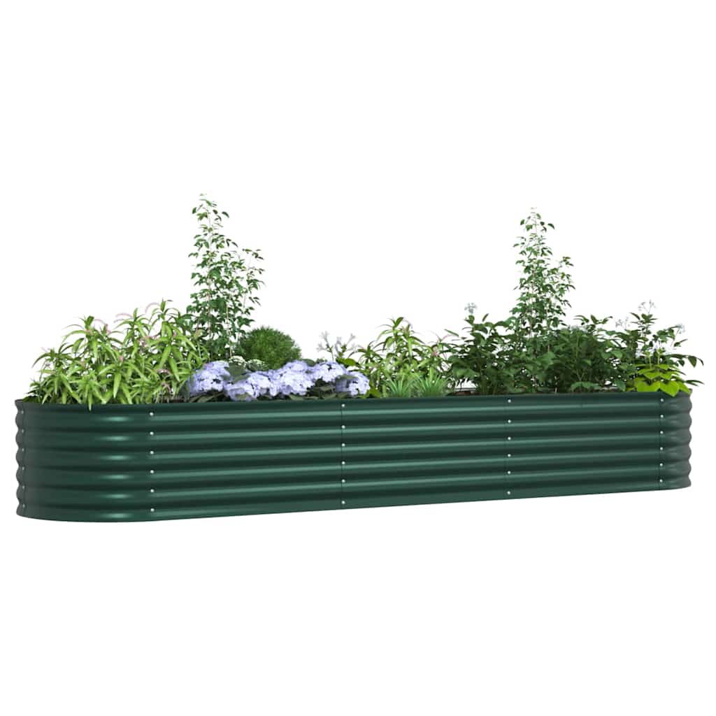 Cama Elevada Verde 320 X 80 X 44 Cm Acero_2