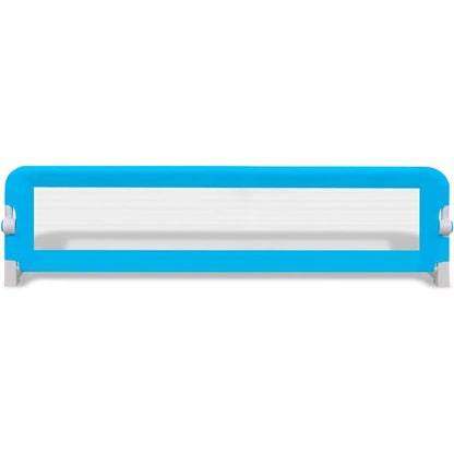 Vidaxl Barandilla De Seguridad Cama De Niño 150x42 Cm Azul_2