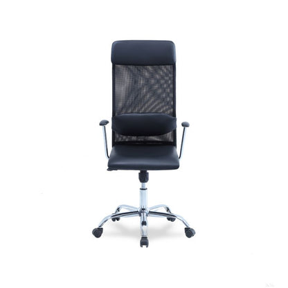 Silla De Oficina Neil Tejido, Cromado, 64 X 119 X 64_1