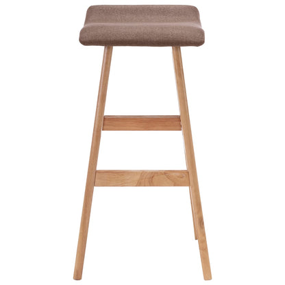 Taburete De Cocina Tela Gris Taupe_0