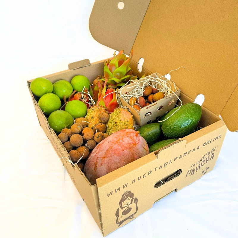 Cesta Frutas Tropicales Para Regalar De Málaga 5,5 Kg_1