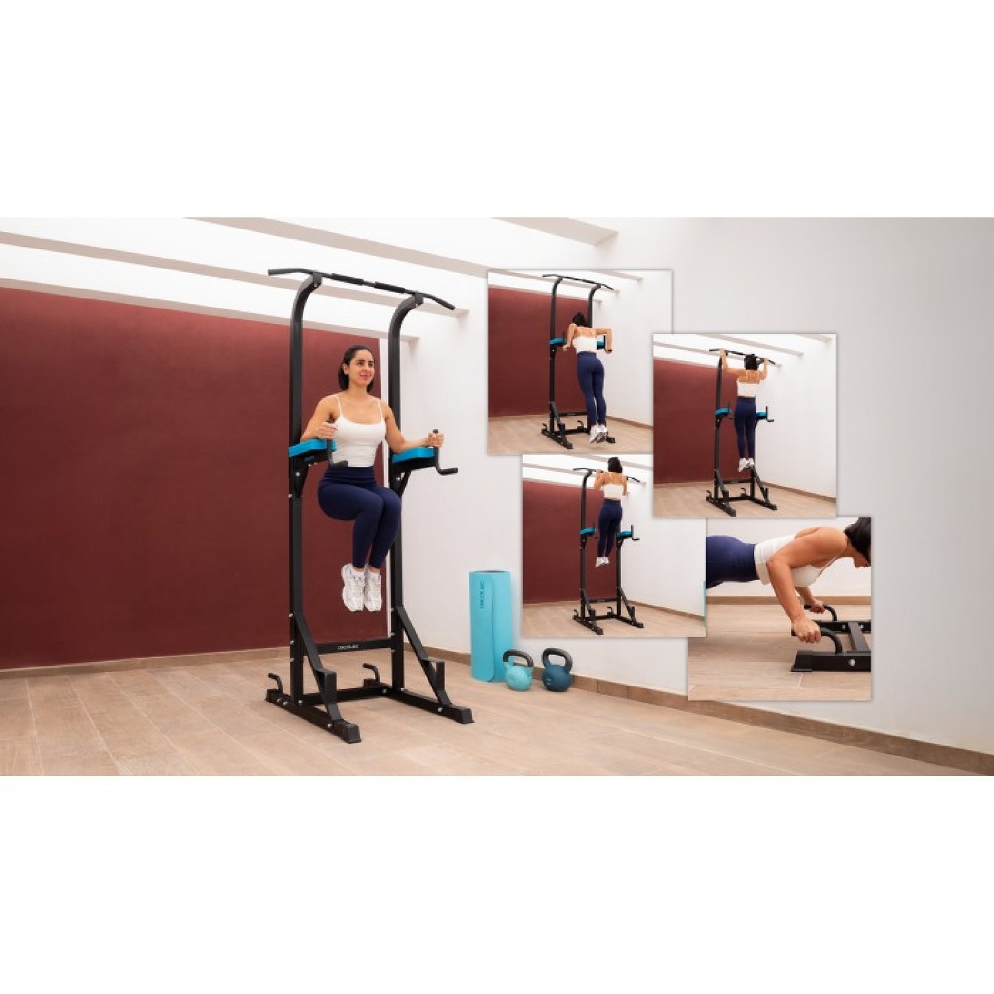 Cecotec Torre Multiestacion Drumfit Pullups 4000 Power Tower Cecotec_1