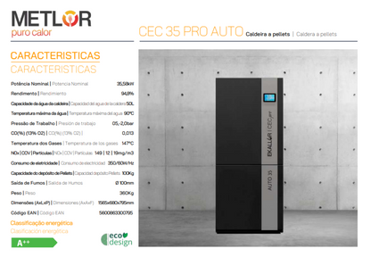 Calderas Pellets Metlor Modelo Cec Pro Auto 35_2