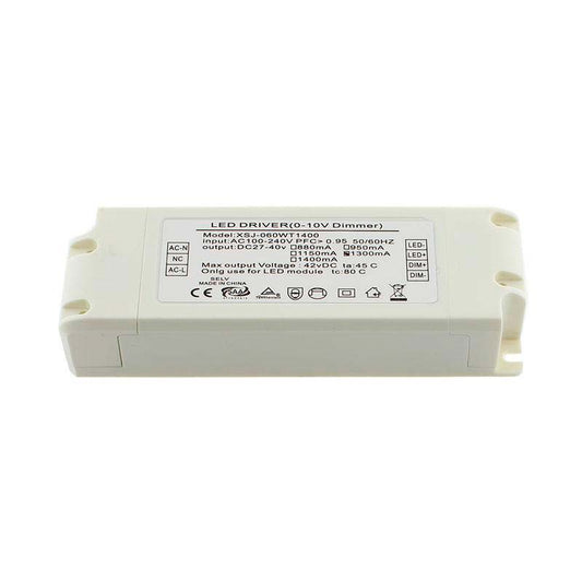 Led Driver Tuv Dc27-42v/55w/1300ma, Regulable 0-10v, Regulable_0
