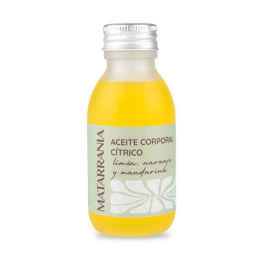Aceite hidratante Corporal de Cítricos Bio Matarrania 100ml