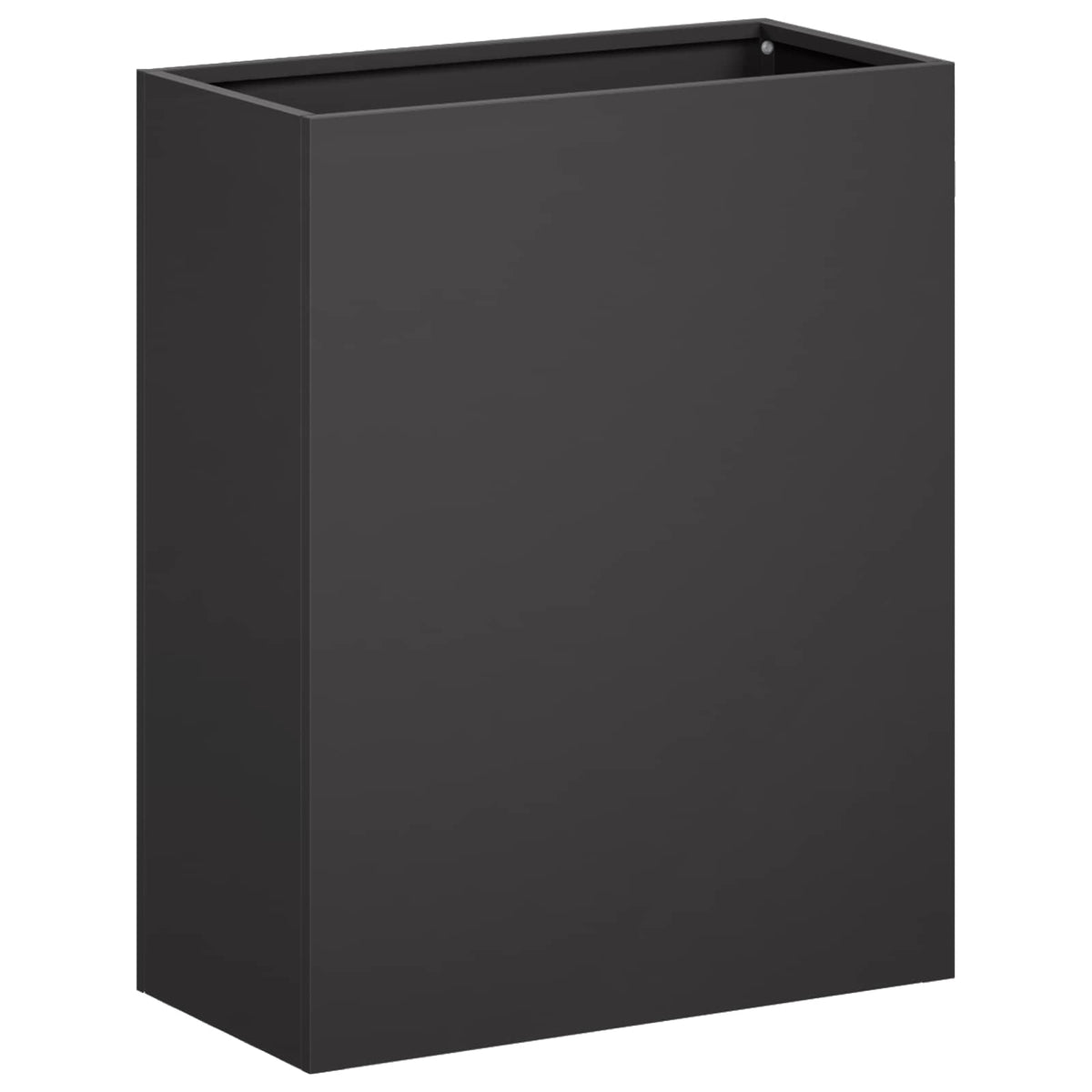 Macetero De Jardín 2 Uds. Negro 40 X 20 X 50 Cm_2