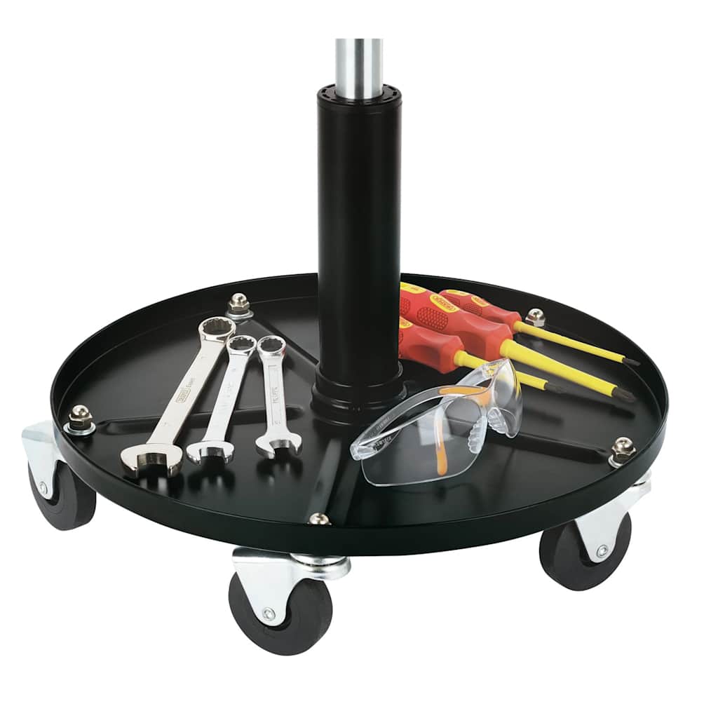 Draper Tools Asiento De Trabajo Ajustable Negro_0