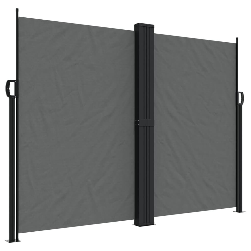 Vidaxl Toldo Lateral Retráctil Gris Antracita 180x1000 Cm_0