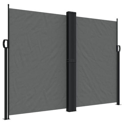 Vidaxl Toldo Lateral Retráctil Gris Antracita 180x1000 Cm_0