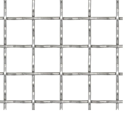 Panel De Malla Alambre Rizado Acero Inox. 100x85 Cm 31x31x3 Mm / Vetonek_2