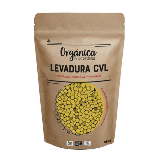 Levadura Nutricional Sin Gluten 250g - Orgánica Superfoods_0