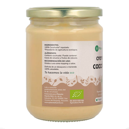 Pack 9x Crema de Cacahuetes ECO Planeta Huerto 350g