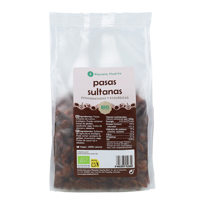 Pasas sultanas ECO Planeta Huerto 500 g