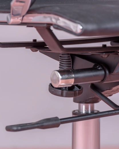 Silla De Oficina Económica De Diseño Tapizada En Polipiel - Detroit_4