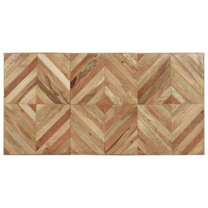 Mesa De Comedor Madera Maciza De Acacia Y Mango 180x90x76 Cm_2
