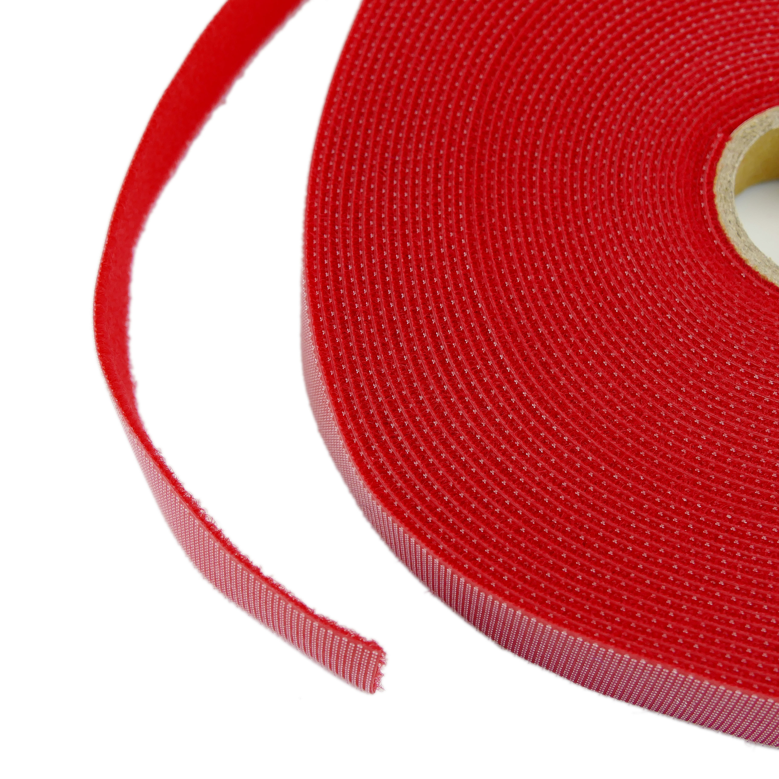 Bobina De Cinta Adherente De 15mm X 10m De Color Rojo_1