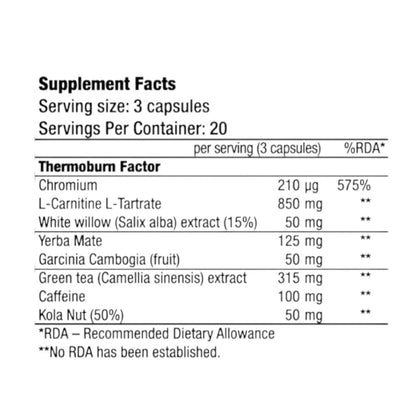 Thermo Drine 60 Caps