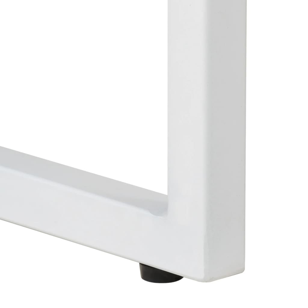Mesa De Comedor Madera Maciza De Acacia Y Mango 120x60x76 Cm_4