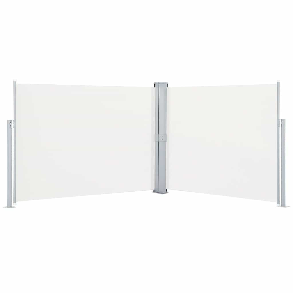 Vidaxl Toldo Lateral Retráctil Color Crema 140x1000 Cm_0