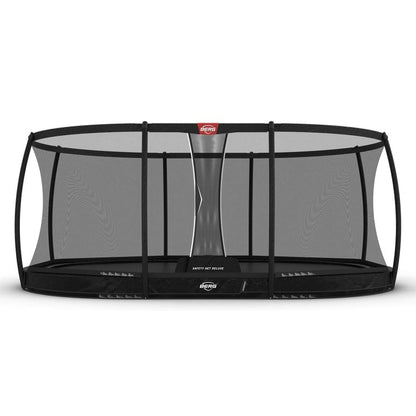 Cama Elastica Berg Inground Grand Champion 520 + Red Deluxe Negro Safety Net Deluxe._0