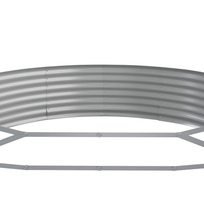 Jardinera Arriate Acero Galvanizado Marrón 600x140x36cm_4