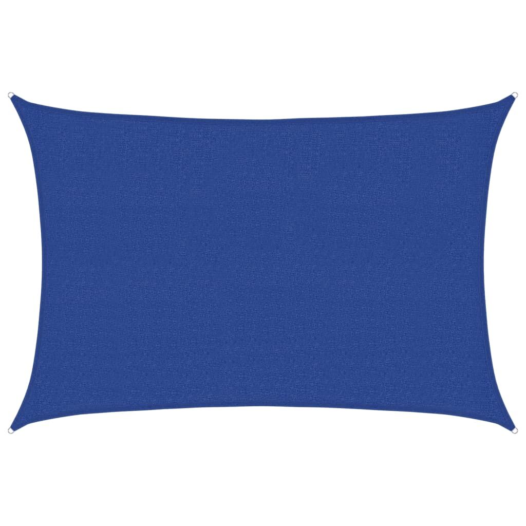 Vidaxl Toldo De Vela Hdpe Azul 160 G/m² 2,5x4 M_0
